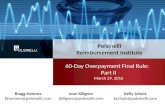 60-Day Overpayment Reporting Final Rule – The Rule of Six: Part II
