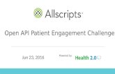 Allscripts Open API Patient Engagement Challenge