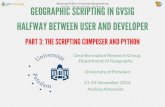 PART 3: THE SCRIPTING COMPOSER AND PYTHON