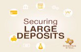 Securing Large Commercial Deposits
