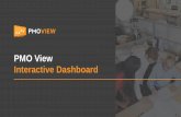 PMO View Interactive Dashboard