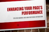 Enhancing your Facebook Page Performance