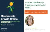 Increase Membership Engagement with Social Media