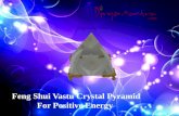 Feng shui vastu crystal pyramid for positive energy  divyamantra spiritual boutique