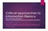 Critical Information Literacy