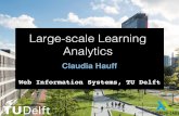 Large-scale Learning Analytics at TU Delft