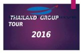 Thailand group package presentation