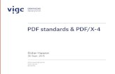 PDF standards & PDF/X-4