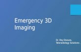 Emergency 3 d imaging