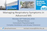 Managing Respiratory Symptoms in Advanced MS by Rachael Moses