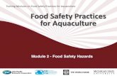 Aquaculture 2 - Food Safety Hazards 2013