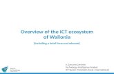 Digital Wallonia - ICT in wallonia 2015 / Focus on Telecom