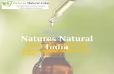 Exclusive Collaction of Carrier and Certified Organic Oils at Naturesnaturalindia.com