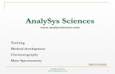 Analsys Sciences - Introduction to HPLC