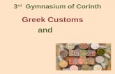 Greek customs and traditions associated wth Superfoods