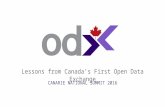 Lessons from Canada’s First Open Data Exchange