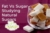 Fat Vs Sugar Part 3 – Studying Natural Sugars