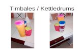 Timbales (ketteldrums)