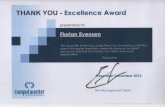 CC Excellence Award rotated