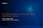 18 June 2015 Rare Disease Site  & Patient Recruitment KJA
