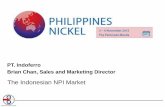 Brian Chan - PT Indoferro - The Indonesian NPI market