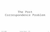 Post-Correspondence Problem