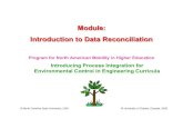 Basic Concepts in Data Reconciliation Module: Introduction to Data ...