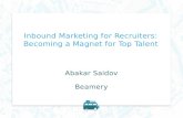 Recruiting Optimization Roadshow - Abakar Saidov, Beamery
