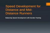 Speed Development for Distance and Mid-Distance Runners