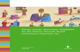 Privacy Impact Assessment Guidelines for the Ontario Personal ...