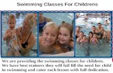 Swimming Classes For Childrens