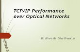 TCP/IP performance over Optical Fiber