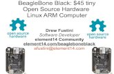 BeagleBone talk at Chicago Linux User Group