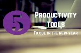 Mark DeWitt Presents: 5 Productivity Tools to Use in the New Year