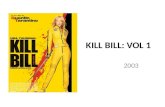 Kill bill volume 1 opening analysis final