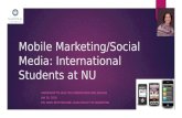 Mobile Marketing and Social Media MBA specialization at NU