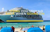 7 Items You Should Pack When Going on a Family Cruise