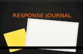Response journal