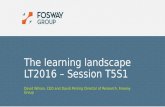 The Learning Landscape: Learning Technologies 2016 Conference presentation deck
