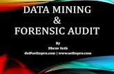 Data mining and Forensic Audit