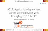 AppManagEvent: Application deployment across several devices with ConfigMgr 2012 R2 SP1