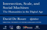 Intersection Scale and Social Machines 2016