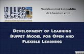 Development of Learning Buffet Model for Open and Flexible Learning