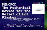 Drs. Kondepati and Pasumarthi - Clinical Research on Menopod
