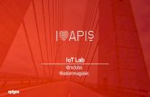 I Love APIs 2015: IOT Lab