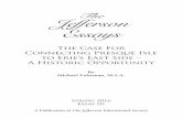 The Jefferson Essays -- The Case for Connecting Presque Isle to Erie's East Side, A Historic Opportunity