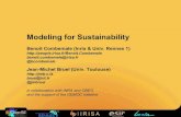 Modeling for Sustainability (June 19th, 2015)