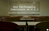 Key performance indicators -Introduction Measurement and Assessment
