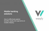 Warply Mobile Banking solutions