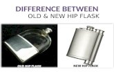 Difference between Old and New Hip Flasks